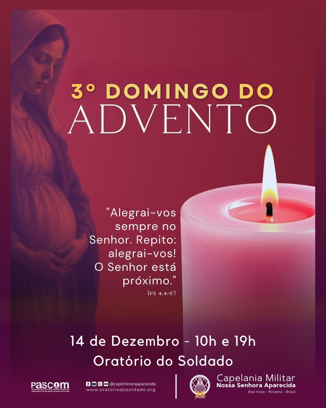 3o ADVENTO 14 DEZ