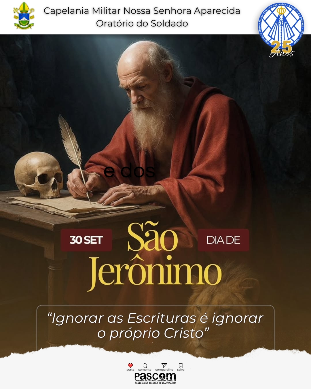 sao jeronimo 30 setembro