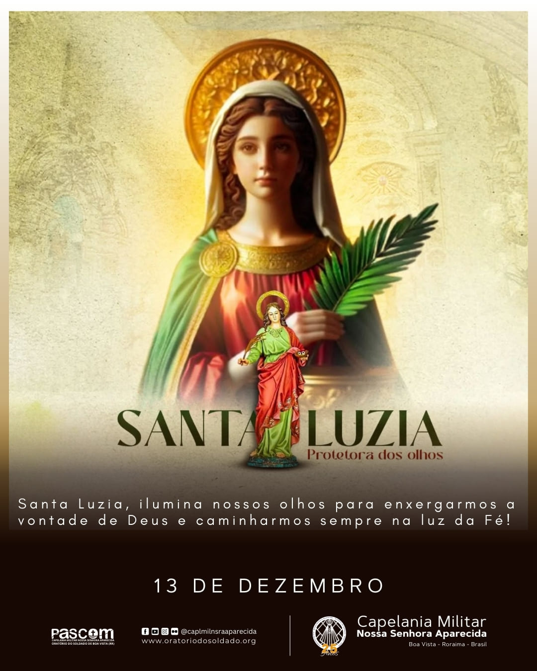 santa luzia 13 de dezembro 1